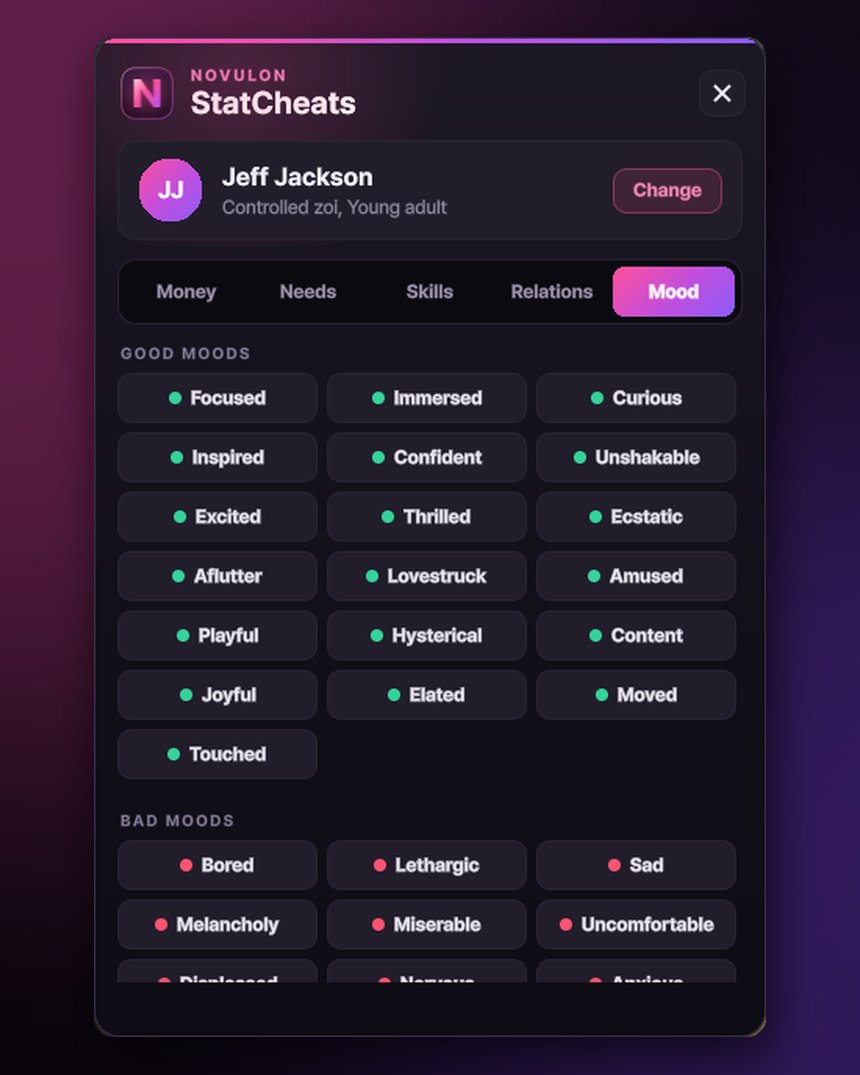Mood page