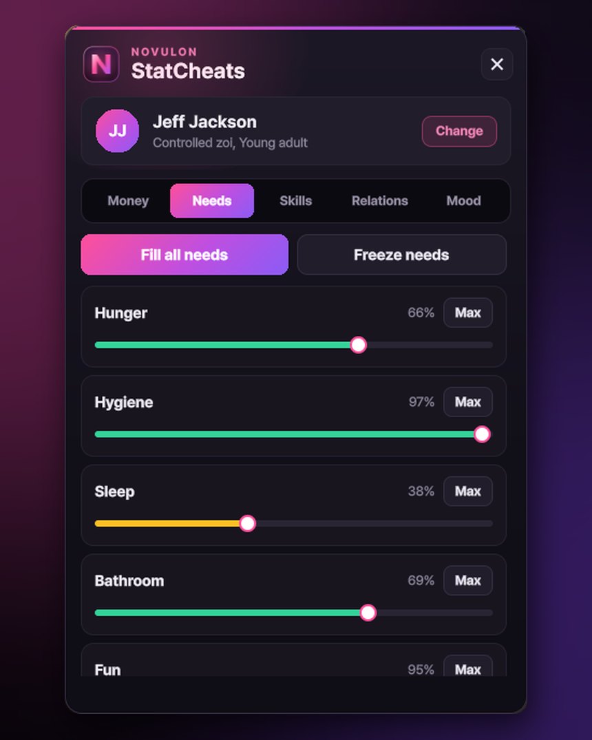 Needs page