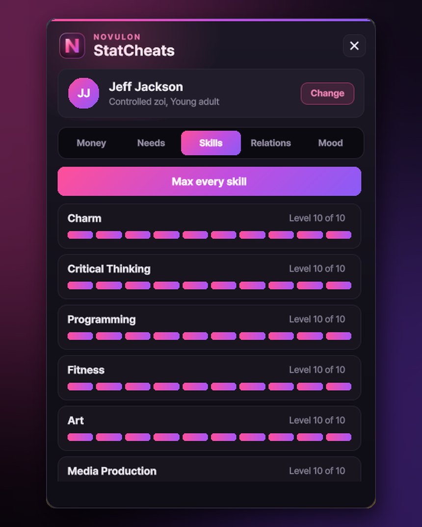 Skills page